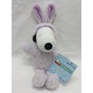 Hallmark Peanuts Snoopy In Easter Bunny Suit Plush With Tag 10"